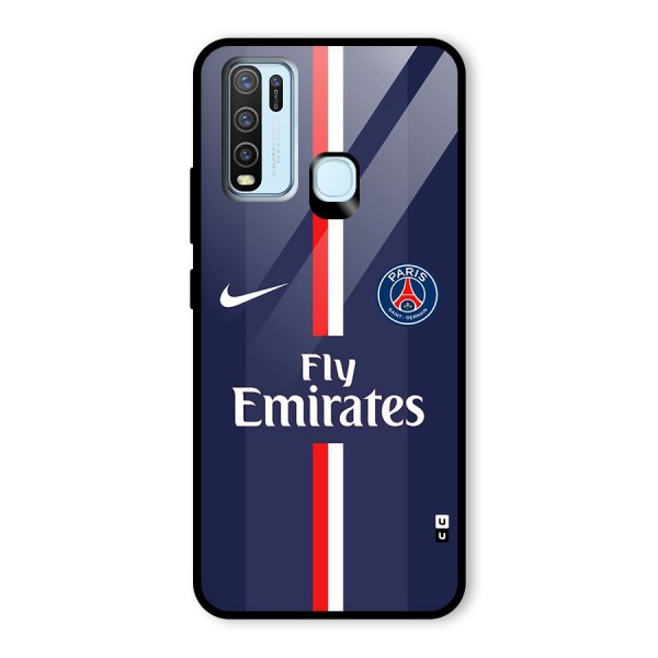 Saint Paris Jersey Glass Back Case for Vivo Y50