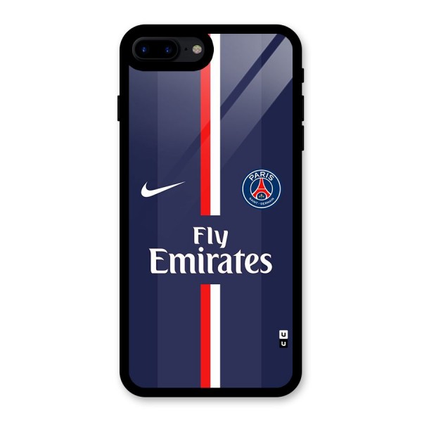 Saint Paris Jersey Glass Back Case for iPhone 7 Plus