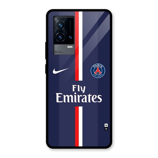 Saint Paris Jersey Glass Back Case for iQOO 9 5G