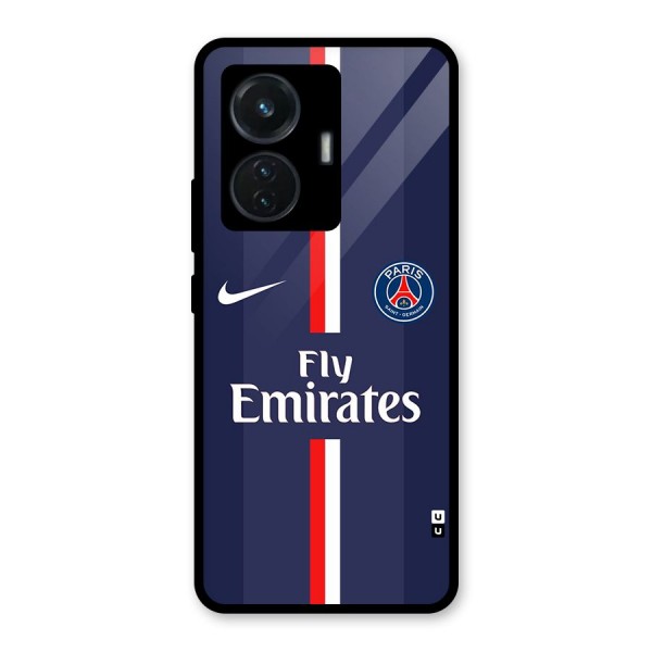 Saint Paris Jersey Glass Back Case for iQOO Z6 44W