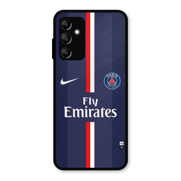 Saint Paris Jersey Metal Back Case for Galaxy A14 5G