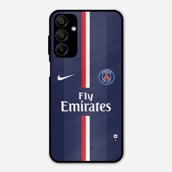 Saint Paris Jersey Metal Back Case for Galaxy A15 5G