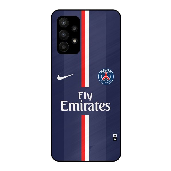 Saint Paris Jersey Metal Back Case for Galaxy A23