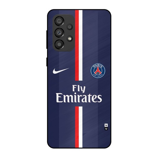 Saint Paris Jersey Metal Back Case for Galaxy A33 5G