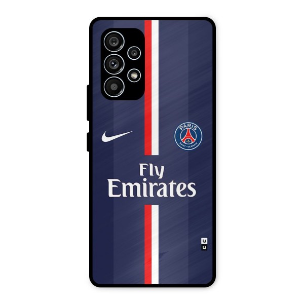 Saint Paris Jersey Metal Back Case for Galaxy A53 5G