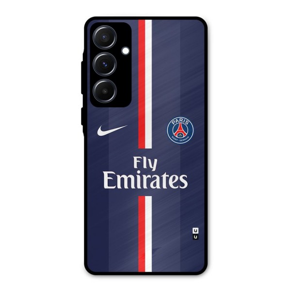 Saint Paris Jersey Metal Back Case for Galaxy A55