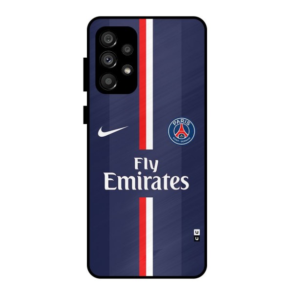 Saint Paris Jersey Metal Back Case for Galaxy A73 5G