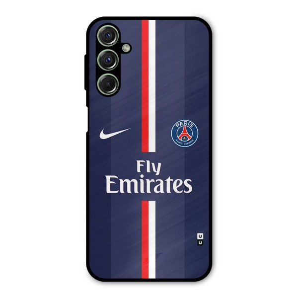 Saint Paris Jersey Metal Back Case for Galaxy F34