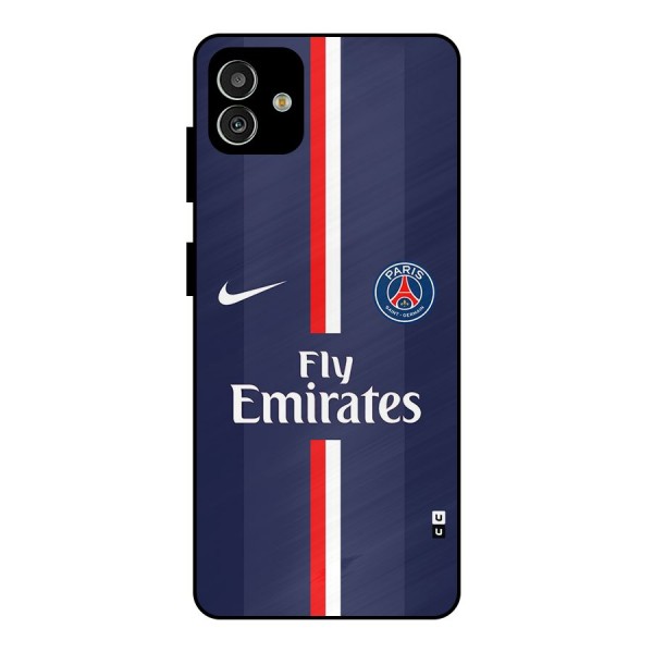 Saint Paris Jersey Metal Back Case for Galaxy M13 5G