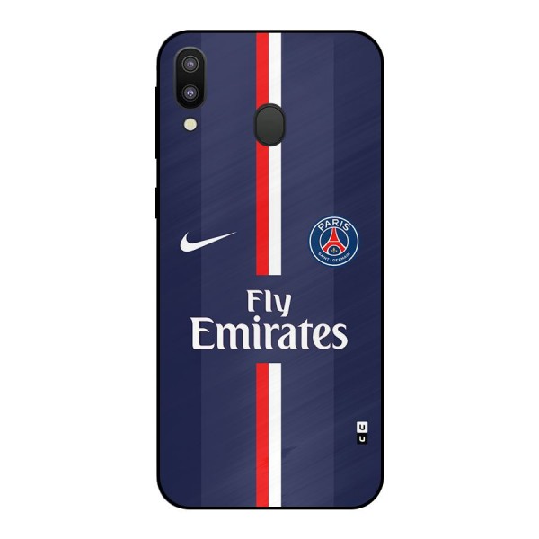 Saint Paris Jersey Metal Back Case for Galaxy M20