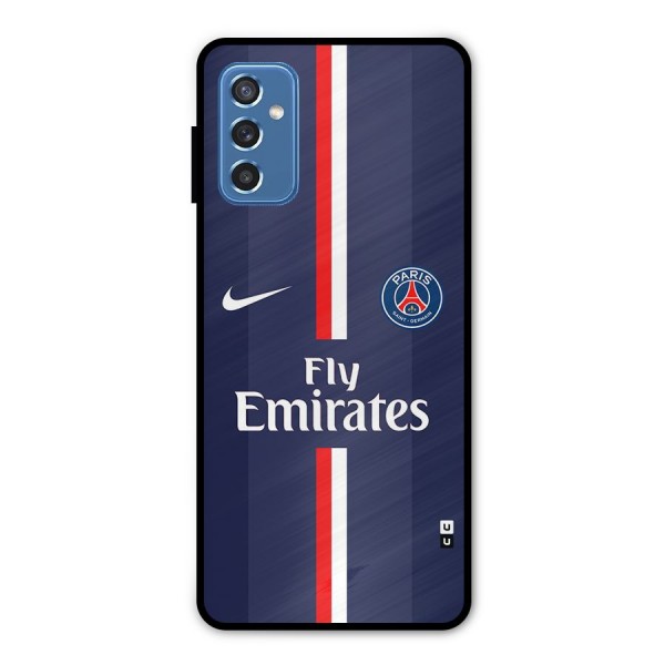 Saint Paris Jersey Metal Back Case for Galaxy M52 5G