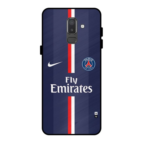 Saint Paris Jersey Metal Back Case for Galaxy On8 (2018)