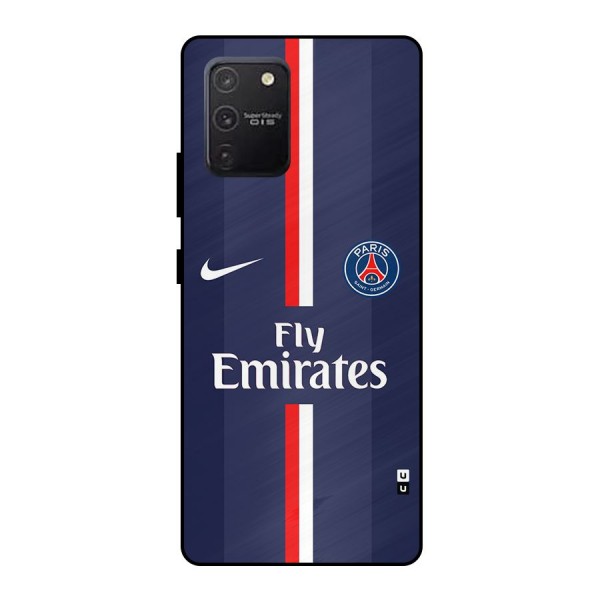 Saint Paris Jersey Metal Back Case for Galaxy S10 Lite