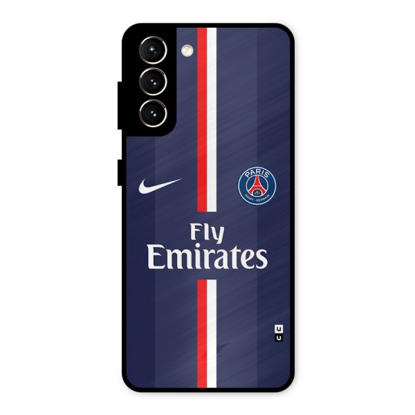 Saint Paris Jersey Metal Back Case for Galaxy S21 5G