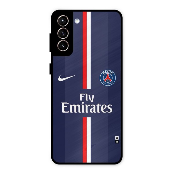 Saint Paris Jersey Metal Back Case for Galaxy S21 Plus