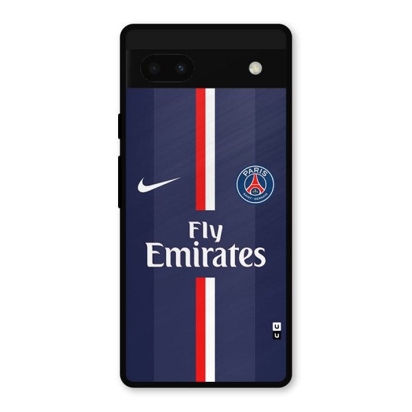 Saint Paris Jersey Metal Back Case for Google Pixel 6a