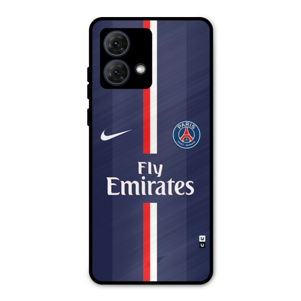 Saint Paris Jersey Metal Back Case for Moto G84