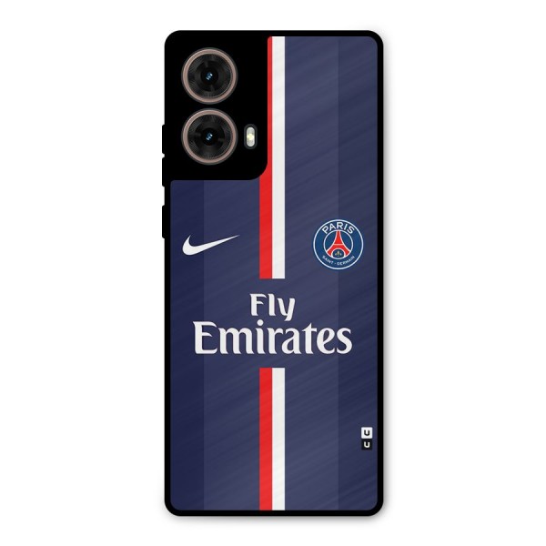 Saint Paris Jersey Metal Back Case for Moto G85