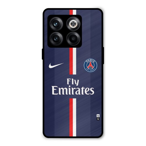 Saint Paris Jersey Metal Back Case for OnePlus 10T