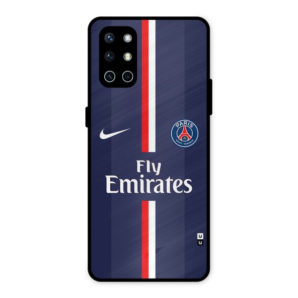 Saint Paris Jersey Metal Back Case for OnePlus 9R