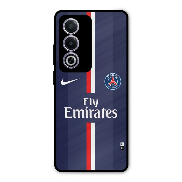 Saint Paris Jersey Metal Back Case for Oppo A3 Pro