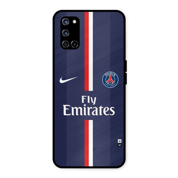 Saint Paris Jersey Metal Back Case for Oppo A52