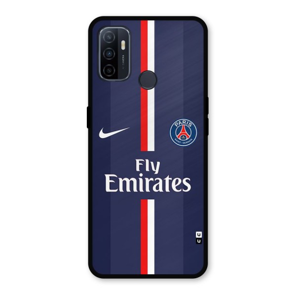 Saint Paris Jersey Metal Back Case for Oppo A53