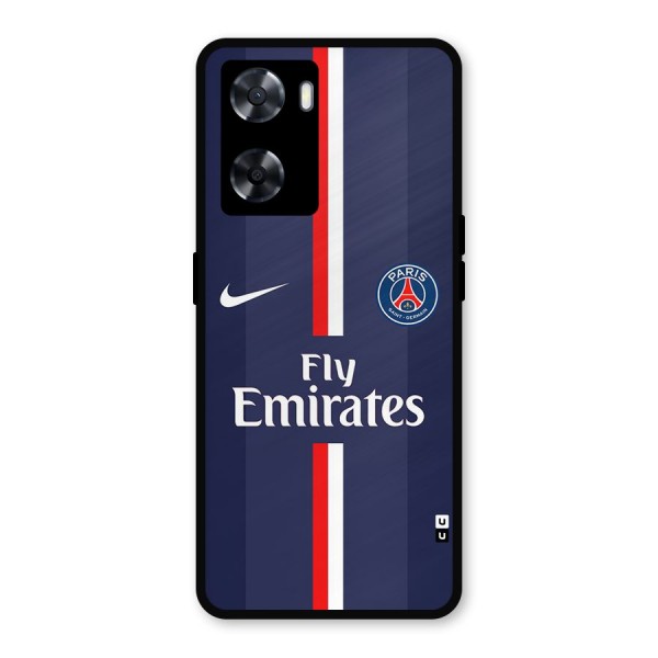 Saint Paris Jersey Metal Back Case for Oppo A77