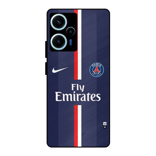 Saint Paris Jersey Metal Back Case for Poco F5