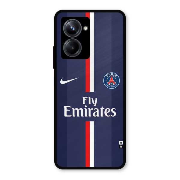 Saint Paris Jersey Metal Back Case for Realme 10 Pro