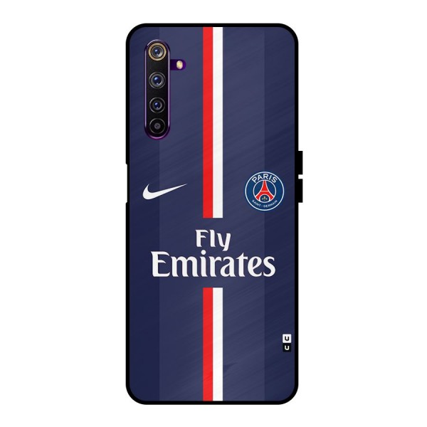 Saint Paris Jersey Metal Back Case for Realme 6 Pro