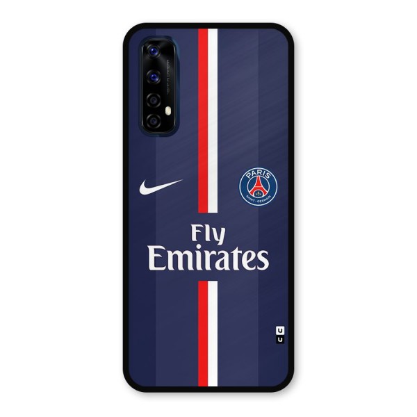 Saint Paris Jersey Metal Back Case for Realme 7