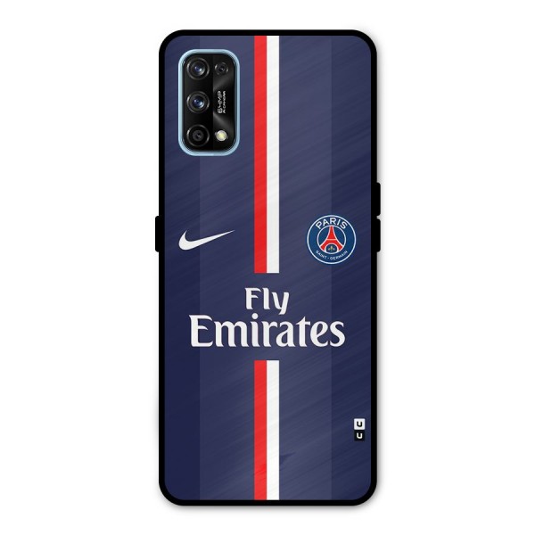 Saint Paris Jersey Metal Back Case for Realme 7 Pro