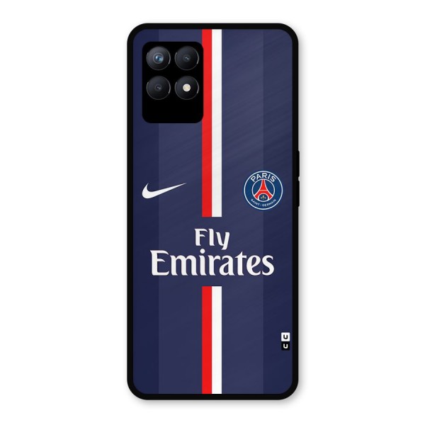 Saint Paris Jersey Metal Back Case for Realme 8i