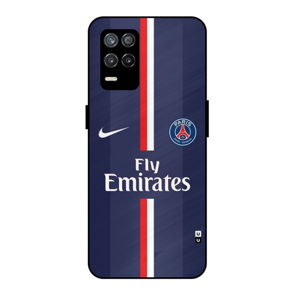 Saint Paris Jersey Metal Back Case for Realme 8s 5G