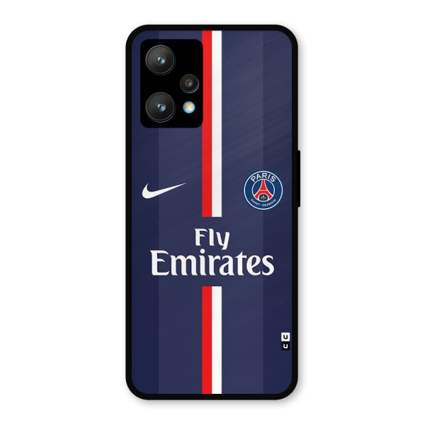 Saint Paris Jersey Metal Back Case for Realme 9