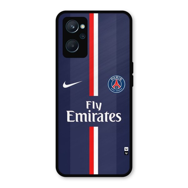 Saint Paris Jersey Metal Back Case for Realme 9i