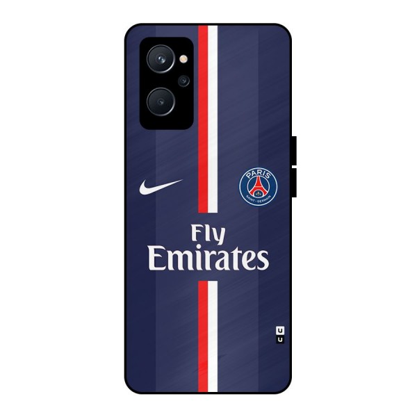 Saint Paris Jersey Metal Back Case for Realme 9i 5G