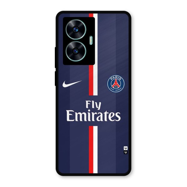 Saint Paris Jersey Metal Back Case for Realme C55