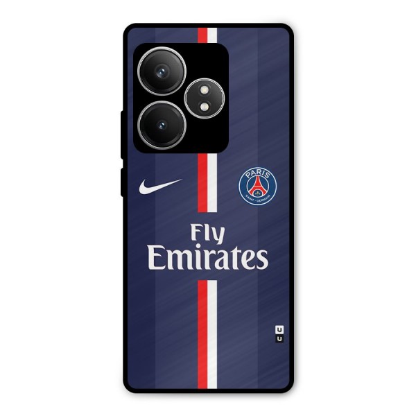 Saint Paris Jersey Metal Back Case for Realme GT 6T