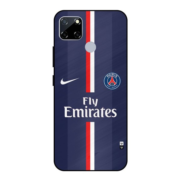 Saint Paris Jersey Metal Back Case for Realme Narzo 30A