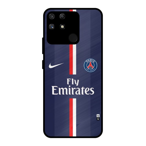 Saint Paris Jersey Metal Back Case for Realme Narzo 50A