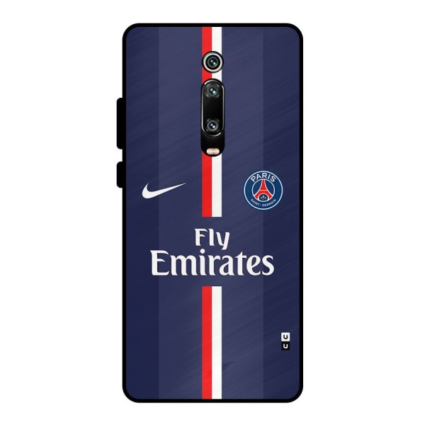 Saint Paris Jersey Metal Back Case for Redmi K20 Pro