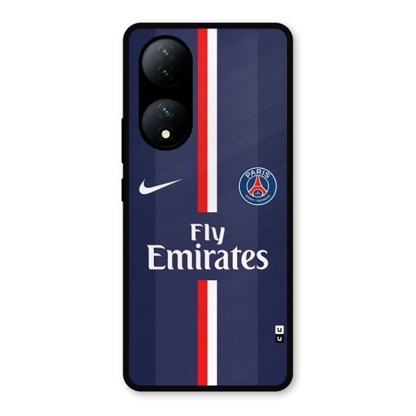 Saint Paris Jersey Metal Back Case for Vivo T2