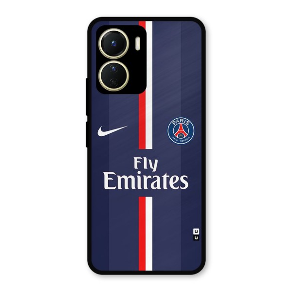 Saint Paris Jersey Metal Back Case for Vivo T2x