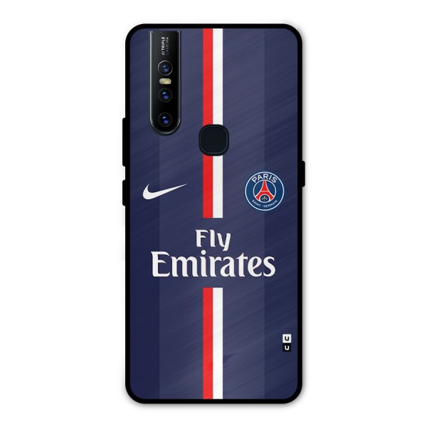 Saint Paris Jersey Metal Back Case for Vivo V15