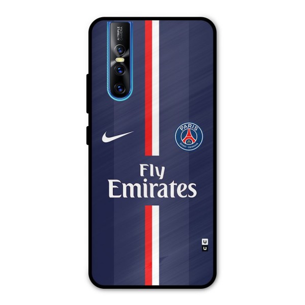 Saint Paris Jersey Metal Back Case for Vivo V15 Pro