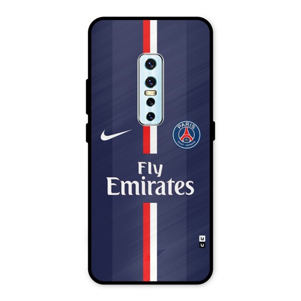 Saint Paris Jersey Metal Back Case for Vivo V17 Pro