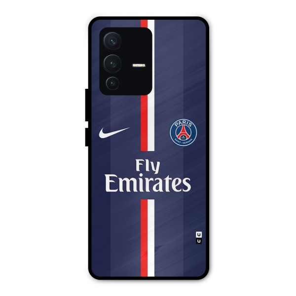 Saint Paris Jersey Metal Back Case for Vivo V23 Pro