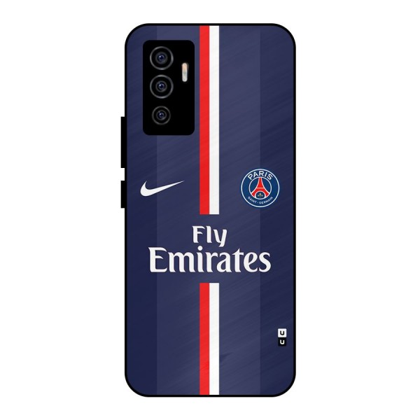 Saint Paris Jersey Metal Back Case for Vivo V23e